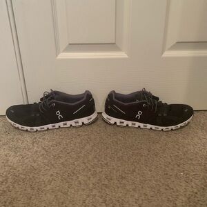 On Running Black Running Shoes Size 10